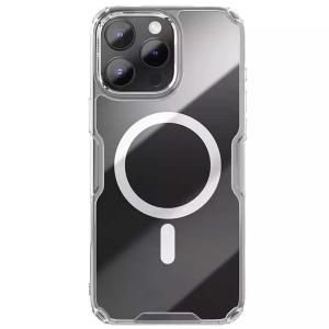 قاب شفاف مگنتی گوشی آیفون 16 پرومکس نیلکین Nature TPU Pro Magnetic قاب شفاف مگنتی گوشی آیفون 16 پرومکس نیلکین Nature TPU Pro Magnetic -