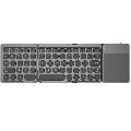 کیبورد بیسیم تاشو شارژی با تاچ پد Foldable Keyboard کیبورد بیسیم تاشو شارژی با تاچ پد Foldable Keyboard -