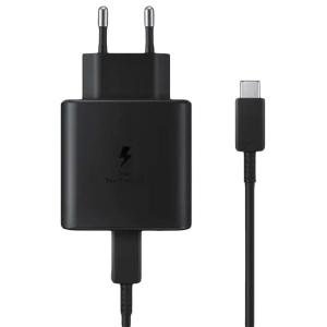 شارژر دیواری تایپ سی 45 وات و کابل دو سر تایپ سی اصلی سامسونگ EP-T4510 شارژر دیواری تایپ سی 45 وات و کابل دو سر تایپ سی اصلی سامسونگ EP-T4510 -